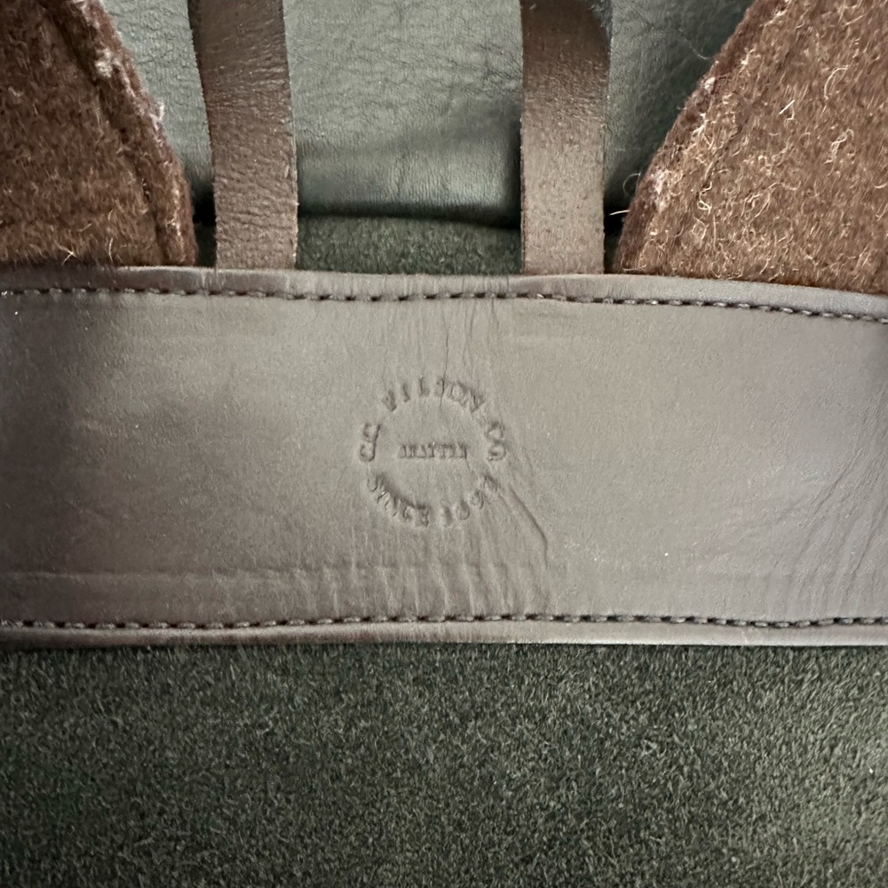 Filson Leather Backpack. - Picture 5 of 9